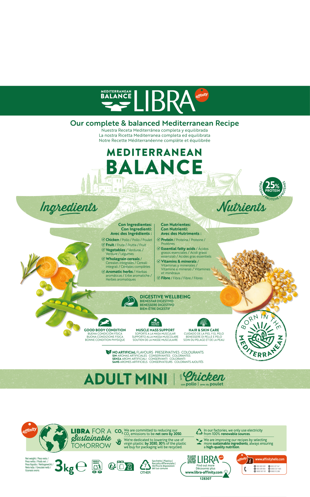 ADULT MINI con POLLO