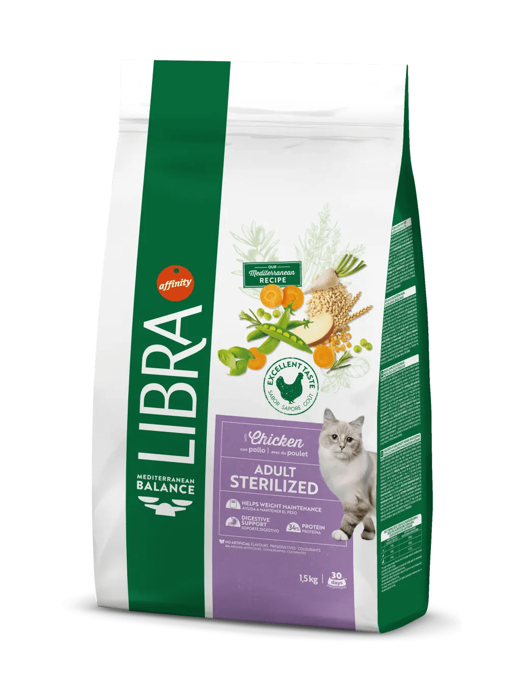 ADULT STERILIZED com FRANGO